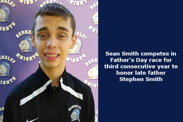 Berkeley College New Jersey cross country's Sean Smith honors late father by competing in Father's Day race